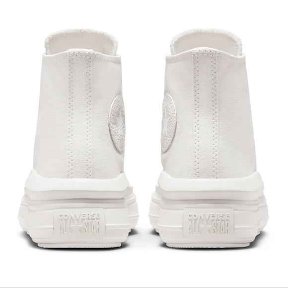 Converse Chuck Taylor All Star Move Edge Glow Platform Sneakers Pale Putty - Picture 7 of 12